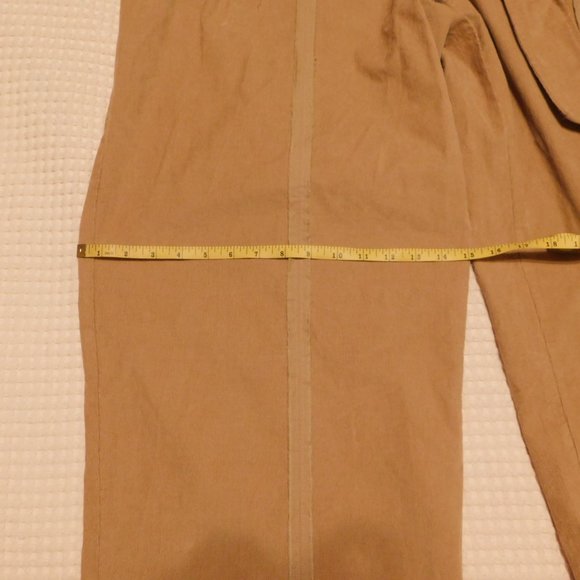 Corduroy Wide Leg Jumpsuit by Yannik MAKING THE CUT sz 2X NWT - Picture 7 of 13